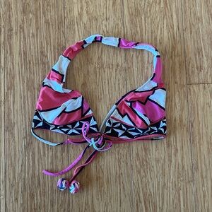 Emilio Pucci bikini top, size 40 (like size small)